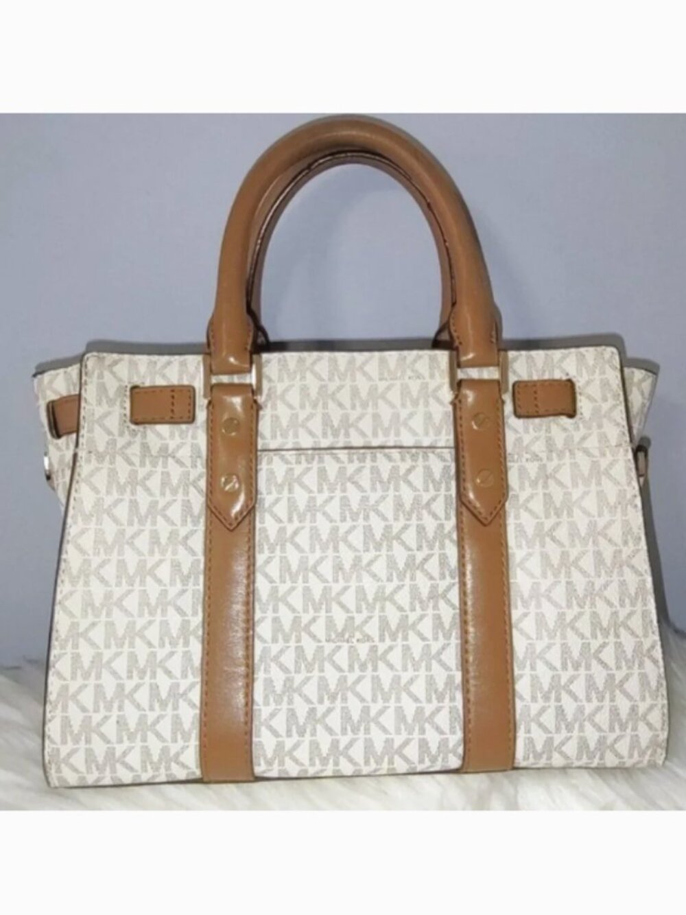 Michael Kors Nouveau Hamilton satchel EUC - Picture 5 of 10